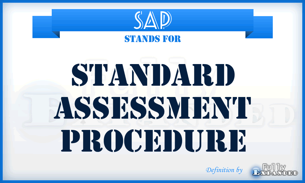 Standard assessment procedure software