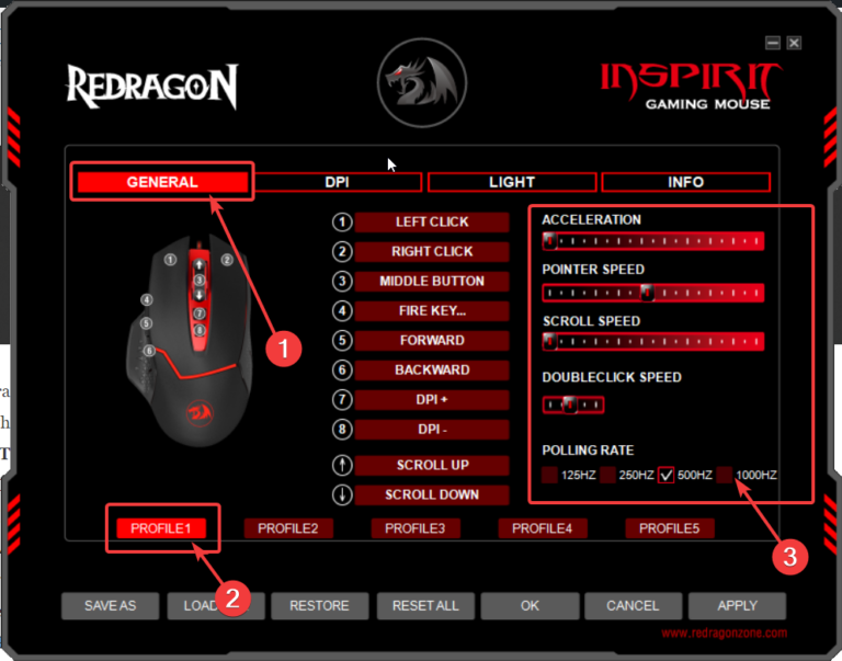 Redragon mouse software
