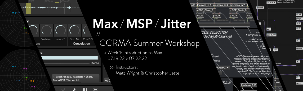 Max msp jitter software