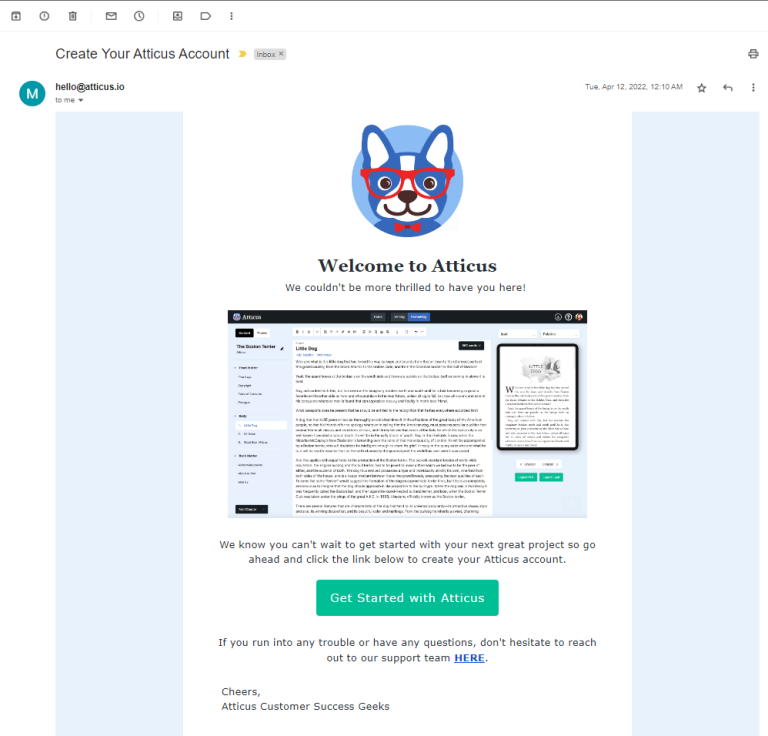 Atticus software