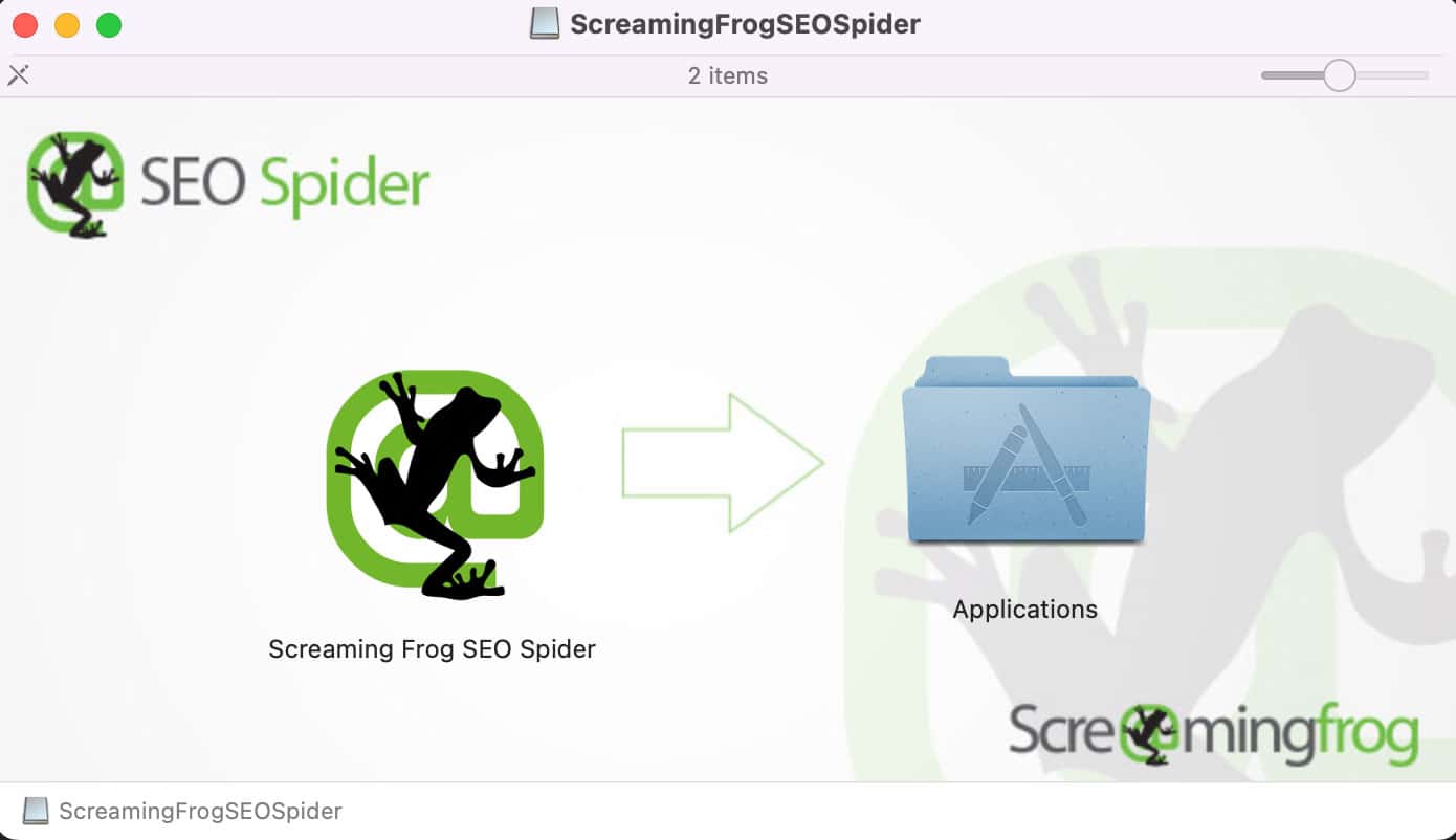 Screaming frog software